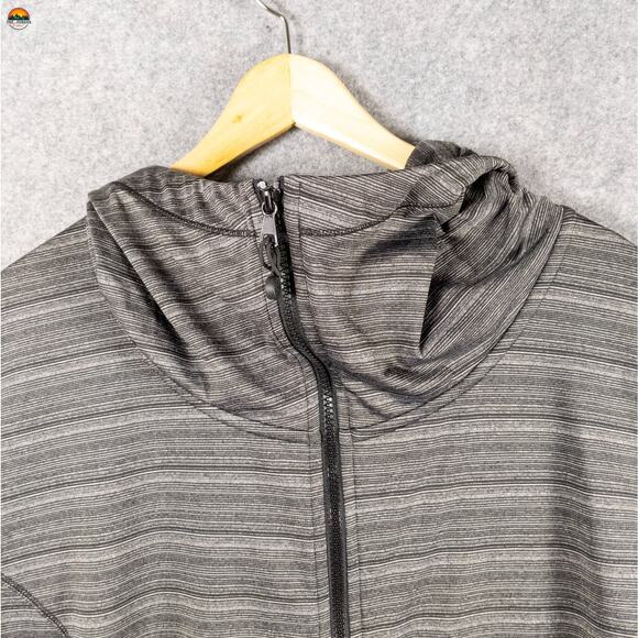 Livi Active Full-Zip Jacket Gray Athleisure Fitness Gym Plus Size Women's 14/16 - Picture 4 of 12